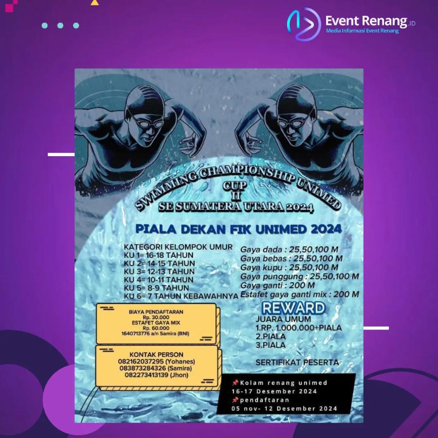 Swimming Championship Unimed Cup II 2024