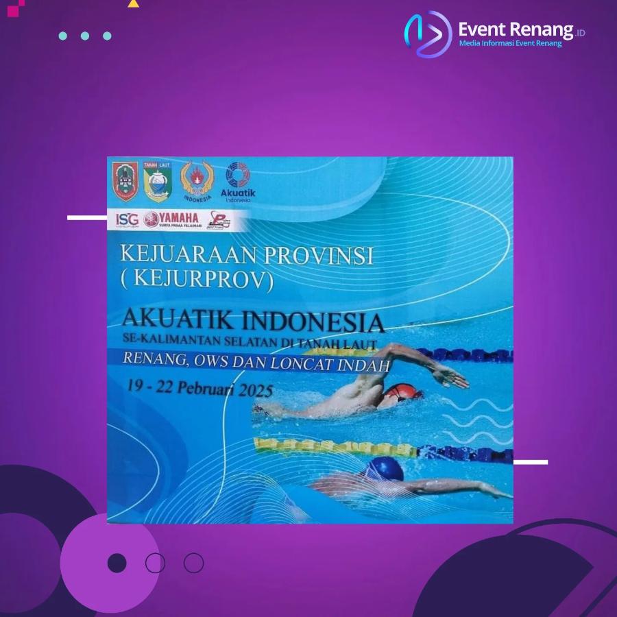Kejuaraan Provinsi Akuatik Kalimantan Selatan 2025