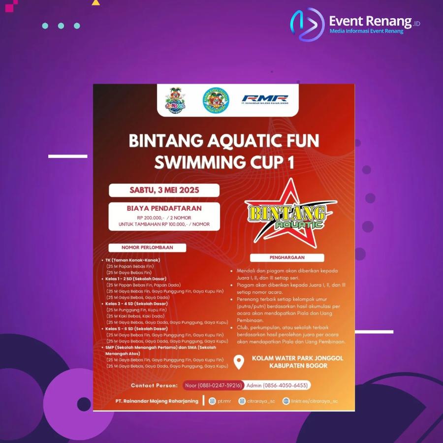 Bintang Aquatik Fun Swim Cup 2025