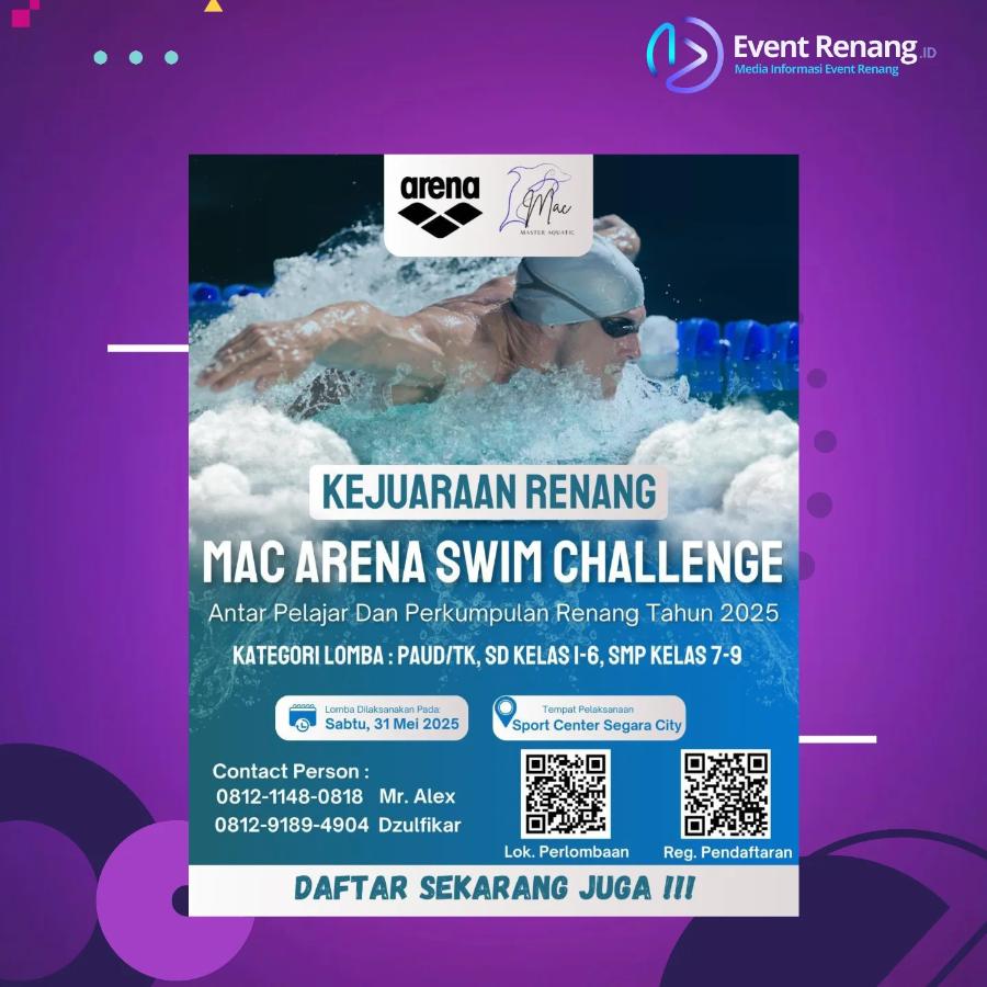 Mac Arena Swim Challenge 2025