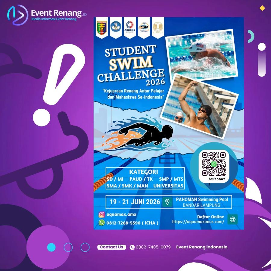 Antar Pelajar & Mahasiswa STUDENT SWIM CHALLENGE 2026