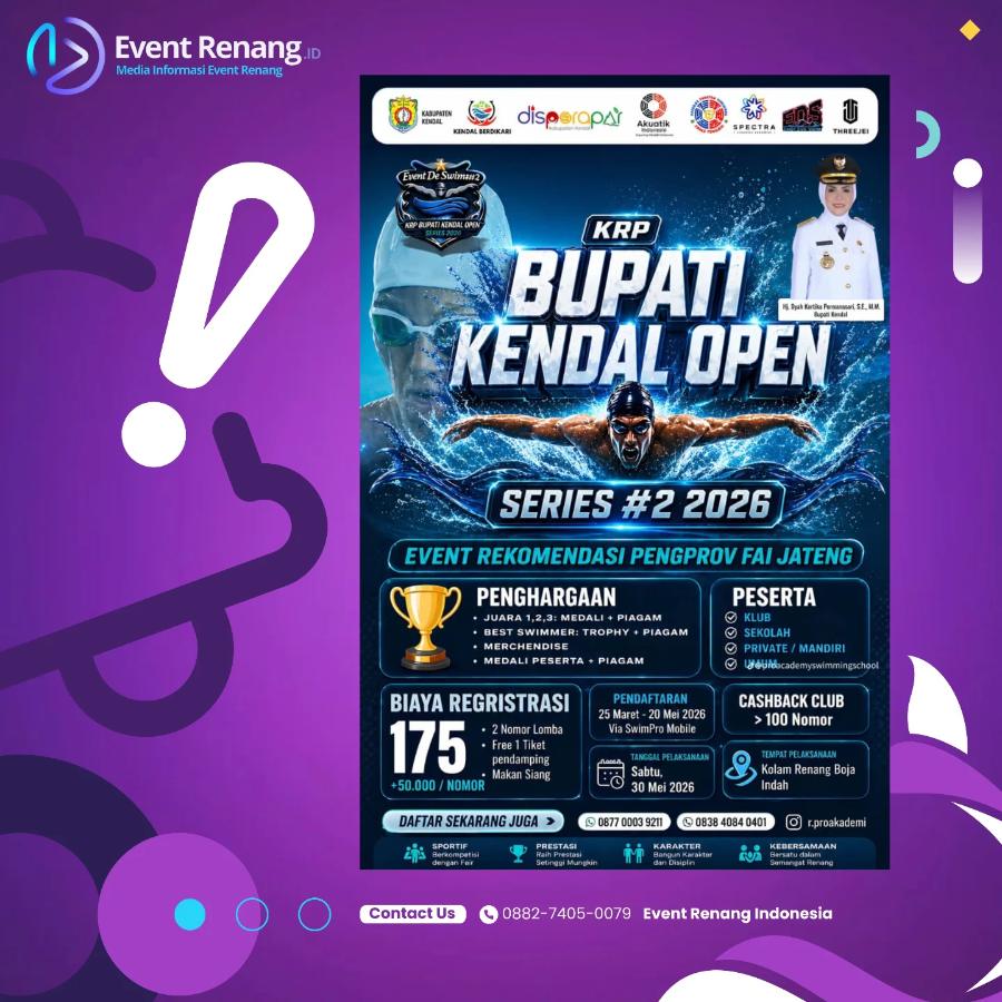 Antar Perkumpulan BUPATI KENDAL OPEN 2026 Series 2