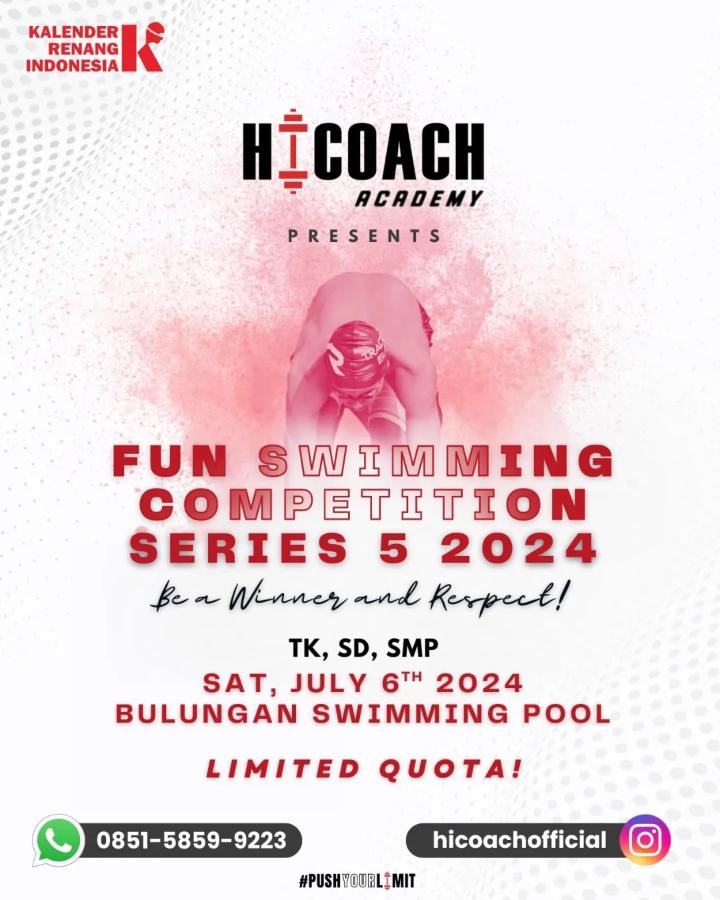 FUN SWIMMING COMPETITION 2024 SERIES 5