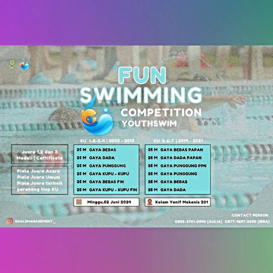 Fun Swimming Competition - Arena Yonif Mekanis 201 2024