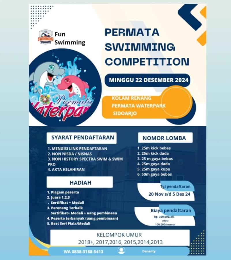 Permata Swimming Competition 2024