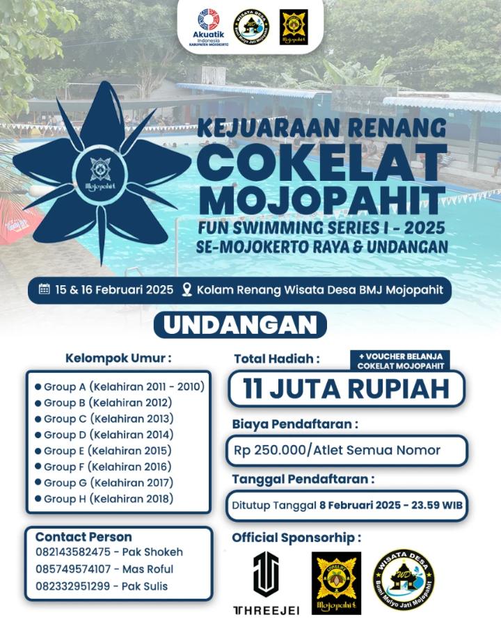 Cokelat Mojopahit Fun Swimming Series 1 2025