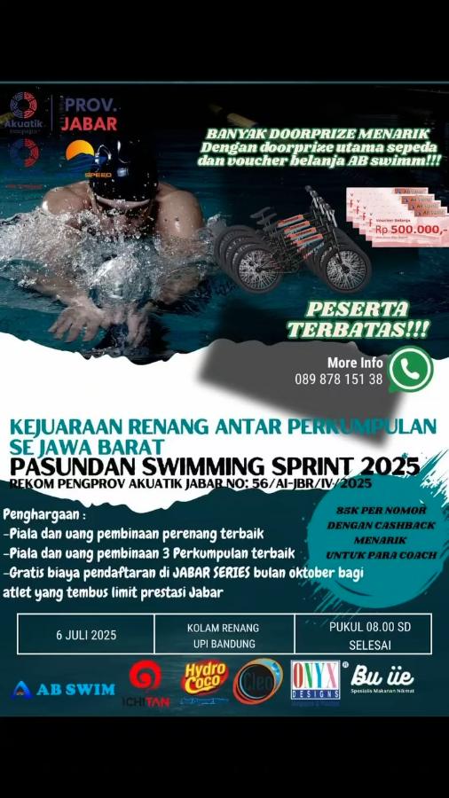 Festival Renang Water Speed Tahun 2025