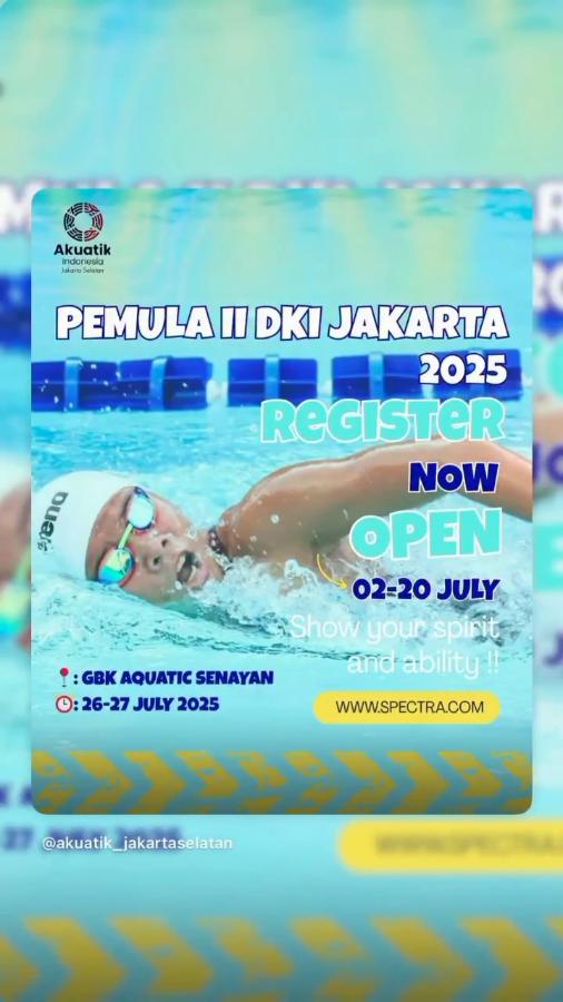 Kejuaraan Pemula II DKI Jakarta - KR GBK Aquatik Senayan 2025