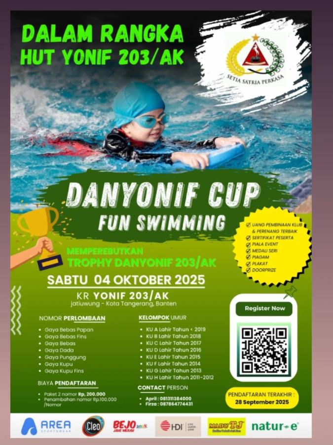 Danyonif Cup Fun Swimming 2025