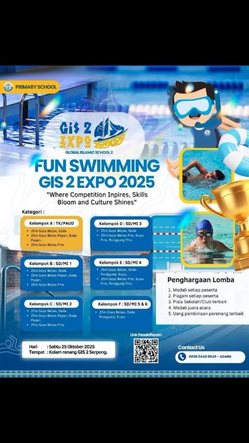 KEJUARAAN FUN SWIMMING GIS 2 EXPO 2025