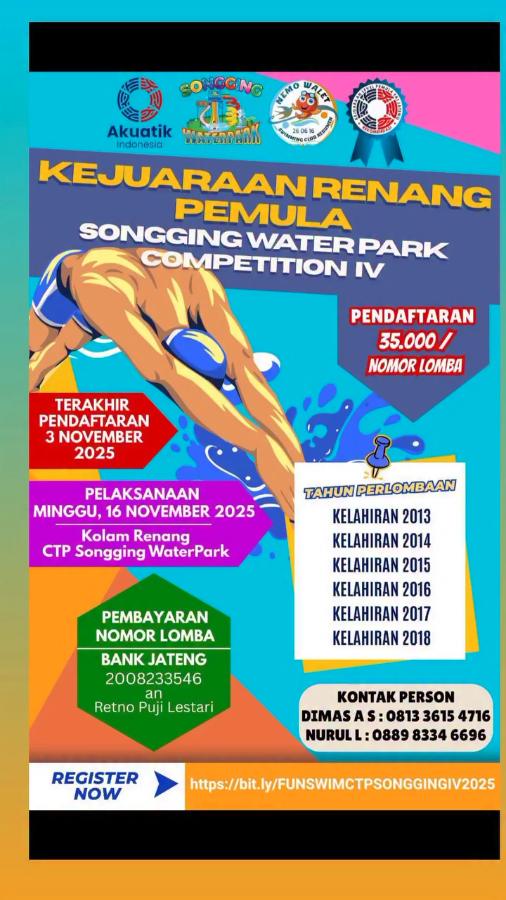 KR Pemula Songging Water Park Competition IV 2025