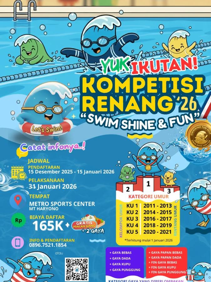 Swim, Shine & Fun 2026 Semarang