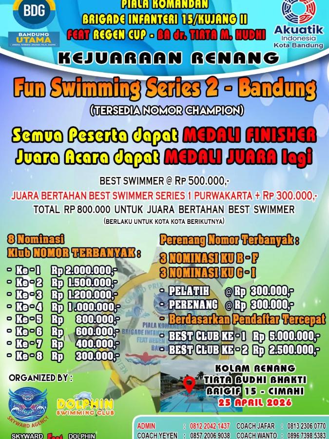 Kejuaraan Renang Kolam Renang Tirta Budhi Bhakti 2026