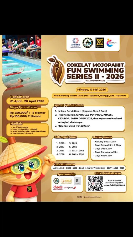 Coklat Mojopahit Fun Swimming Series II 2026