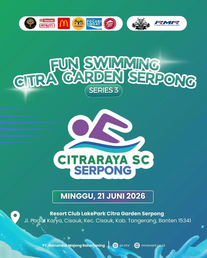 Fun Swimming Citra Garden Serpong Series 3 2026