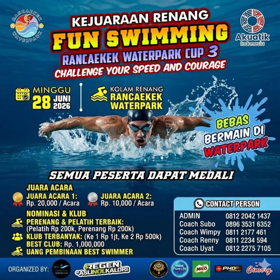 Kejuaraan Renang Fun Swimming Rancaekek Cup 3 2026