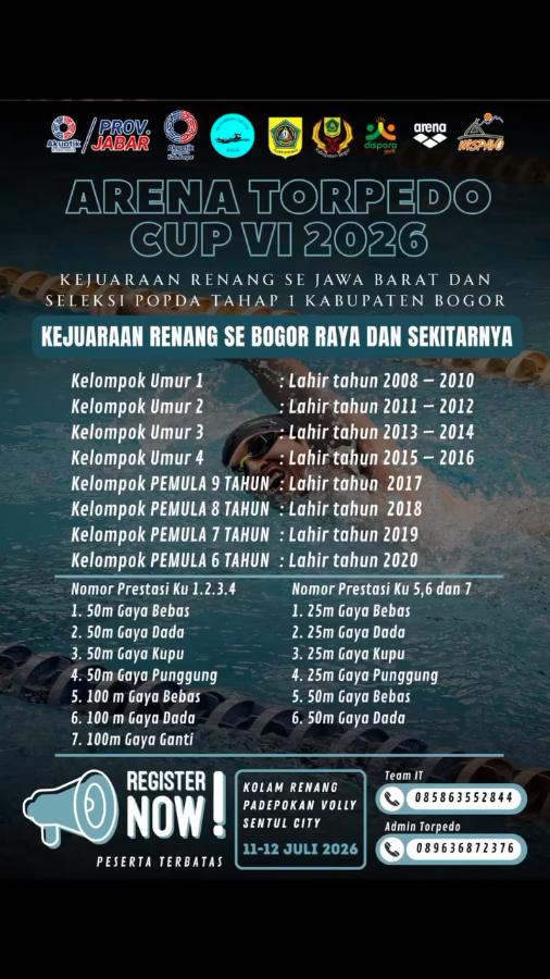 ARENA TORPEDO CUP VI 2026