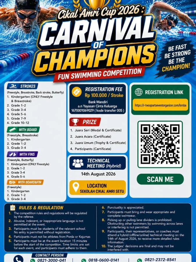 Cikal Amri Cup 2026: Carnival of Champions
