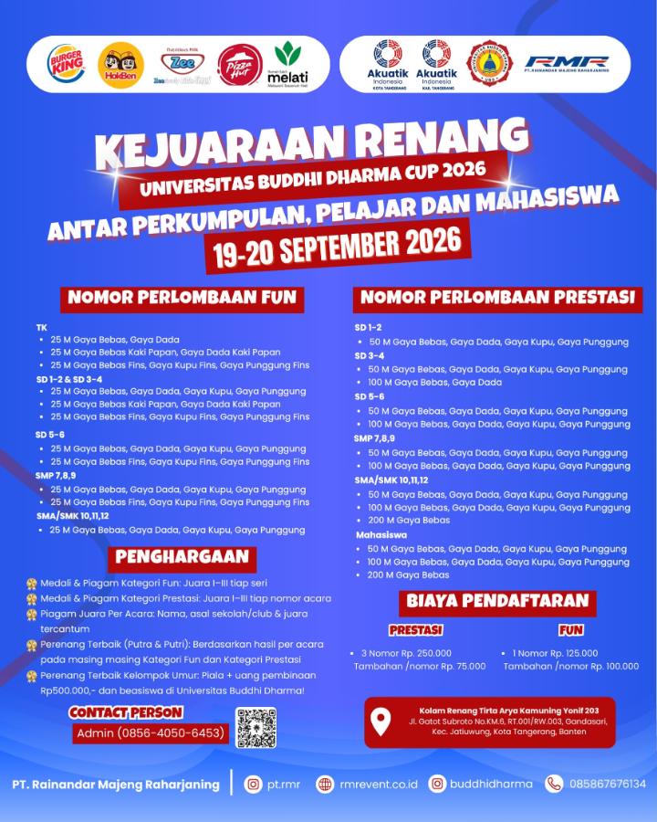 Universitas Buddhi Dharma Cup 2026