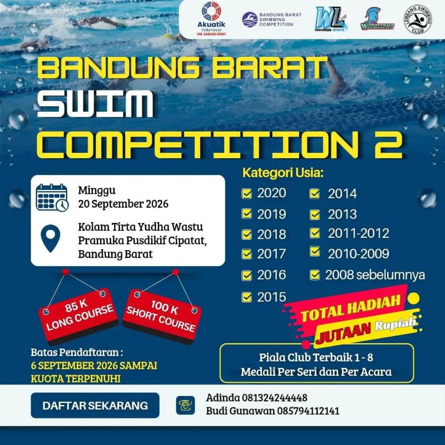 BANDUNG BARAT SWIM COMPETITION 2 2026