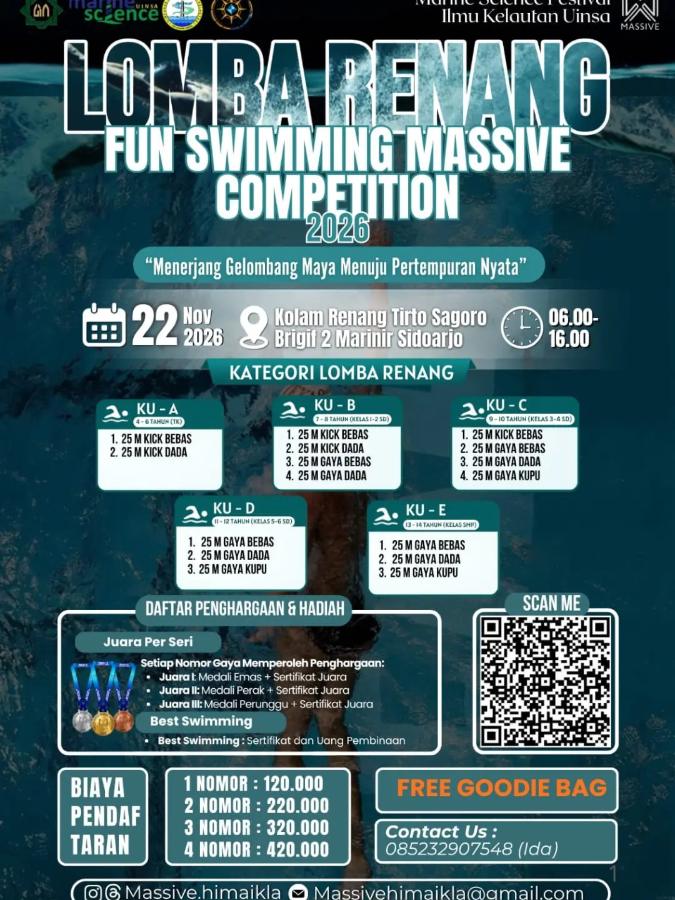 MASSIVE XII Swimming Competition 2026